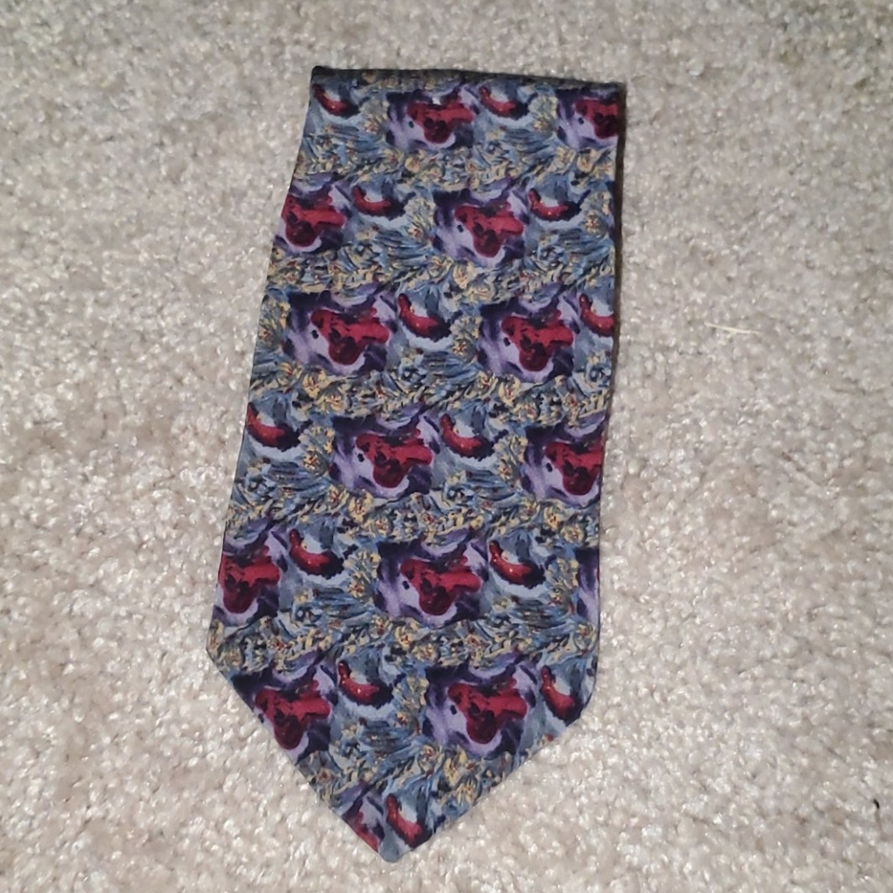 J. Garcia silk tie - Butterfly II - collection 8